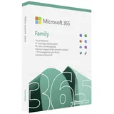 Microsoft Office 365 Family Vollversion, 6 Lizenzen Android, iOS, Mac, Windows Office-Paket