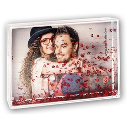 Zep Shake Frame Heart 10x15 cm, 3D-Fotorahmen mit