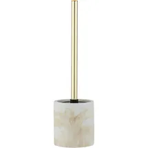 Wenko WC-Garnitur Odos Weiß/Gold 1 St.