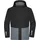 James & Nicholson JN1878 Regenjacke Unisex Schwarz/Grau 4XL