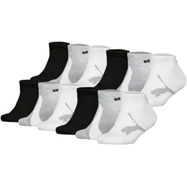 Puma Socken-Sets 12er Pack Schwarz/Weiß/Grau 39-42
