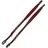 Alpenklang Akkordeonriemen Standard rot/braun