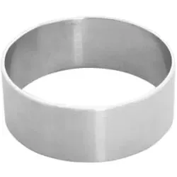 SCHNEIDER Tortenring, Aluminium, nahtgeschweißt 156079 , Durchmesser: 100 mm, Höhe: 20 mm