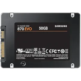 Samsung 870 EVO 500 GB 2,5" MZ-77E500B/EU