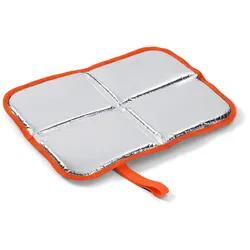 Tchibo - Faltbares Sitzkissen - silber