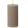 uYuni PIA Uyuni Stumpenkerze 15 cm beige