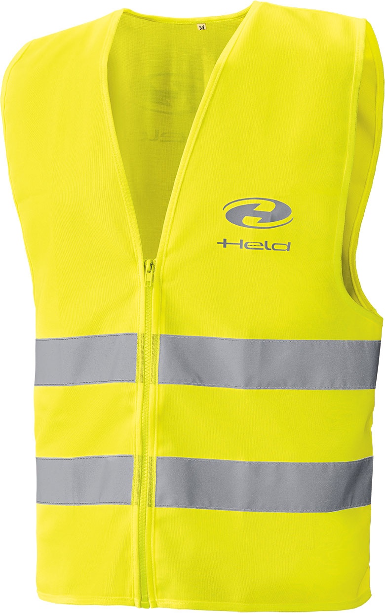 Held Safety Vest, gilet d’avertissement - Jaune Néon/Gris - 3XL