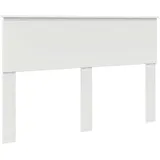 vidaXL Kopfteil mit Kopfteil Weiß 140 cm Holzwerkstoff vidaXL