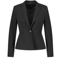 Taifun Blazer aus knitterarmer Qualität schwarz 44