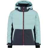CMP Mädchen Skijacke aus Twill, Acqua, 140 - 140