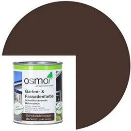 OSMO Garten- und Fassadenfarbe Schokoladenbraun 0,75 l