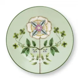 Pip Studio Lily & Lotus Brotteller 12 cm grün