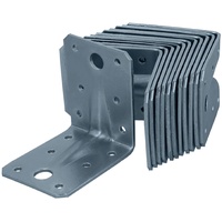 Helpmate Winkelverbinder mit Sicke 70x70x55 mm, galvanisch verzinkt, blau