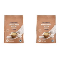 by Amazon Kaffeepads Crema 100% Arabica, Geeignet für Senseo Maschinen, 36 Stück (1er-Pack) (Packung mit 2)