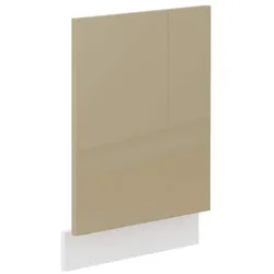 Frontblende Geschirrspüler integriert 45 cm Cappuccino Hochglanz Küche Lara