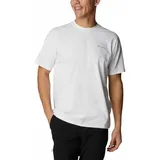 Columbia Herren Kurzarm-T-Shirt Columbia Sun Trek Weiß Herren - L