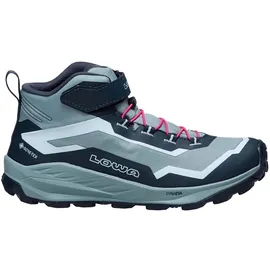 Lowa Trailux GTX Mid Schuhe (Größe 34, tuerkis)