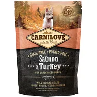 CARNILOVE Salmon & Turkey for Large Breed Puppy 1.