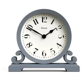 ® Saloon Tischuhr I Traditionelles DoppelIscrollIDesign I Französische Marine...