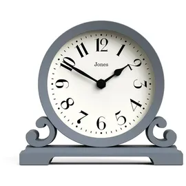 ® Saloon Tischuhr I Traditionelles DoppelIscrollIDesign I Französische Marine...