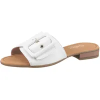 Gabor »RHODOS«, Blockabsatz, Sommerschuh, Komfortschuh in Weite G (= weit), weiß,