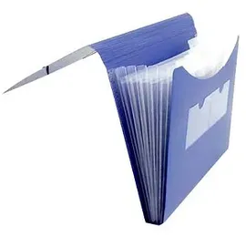 FolderSys Fächermappe 5 Fächer blau, 1 St.