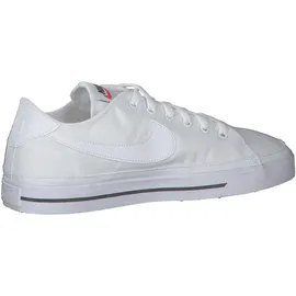Nike Court Legacy Canvas Herren White/Black/White 46