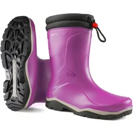 Dunlop Blizzard gefütterte Herren Gummistiefel, Rosa 31 EU