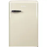 Amica KSR 361 160 B Retro-Kühlschrank (108 l, 875 mm hoch, Beige)