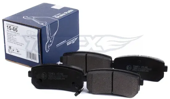 TOMEX BRAKES Bremsbelagsatz, Scheibenbremse tx1566 Hinterachse für HYUNDAI