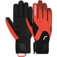 Reusch Fingerhandschuhe Worldcup Warrior Speedline schwarz|rot 7,5