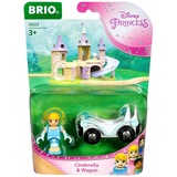 BRIO Disney Princess Aschenputtel mit Waggon