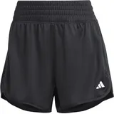 adidas Pacer Essentials Knit High-Rise Shorts Black XL 3 Zoll