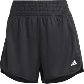 adidas Pacer Essentials Knit High-Rise Shorts Black XL 3 Zoll