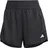 adidas Pacer Essentials Knit High-Rise Shorts Black XL 3 Zoll