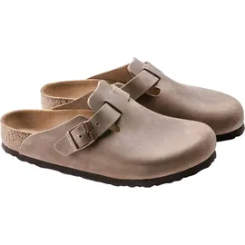 Birkenstock Boston Nubukleder geölt tabacco brown 40