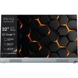 PEAQ PTV 32GH-5024C-BL Portable LED TV (Flat, 32 Zoll / 80 cm, HD-ready, SMART TV)