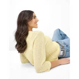 Brax Strickpullover Gelb 42