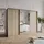 masseno Schwebetürenschrank VARO 250 x 205 x 60 cm Braun
