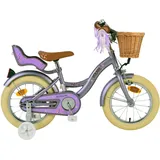 Volare Kinderfahrrad Blossom 14 Zoll Lila