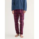 Tom Tailor Pyjamahose mit Karomuster rot 56