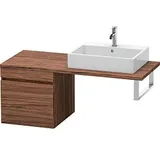 Duravit DuraStyle Waschtisch-Unterschrank DS533202121 50 x 54,8 cm, nussbaum dunkel, für Konsole, 1 Auszug