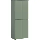 Möbel Boss Scarpa Universalschrank 70 x 175 x 37 cm Grün