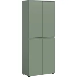 Möbel Boss Scarpa Universalschrank 70 x 175 x 37 cm Grün