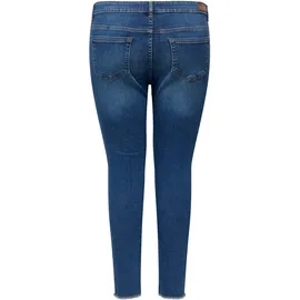 ONLY CARMAKOMA Carwilly REG SK ANK RW DNM TAI263 Noos, Medium Blue denim), 50W / 32L EU - 50W / 32L