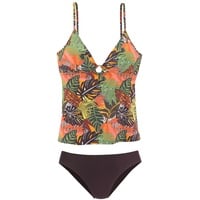 VIVANCE Tankini Damen braun-bedruckt Gr.36 Cup A/B