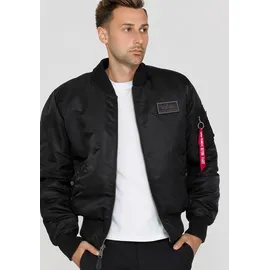 Alpha Industries Ma-1 D-tec Jacke Black / Black 3XL