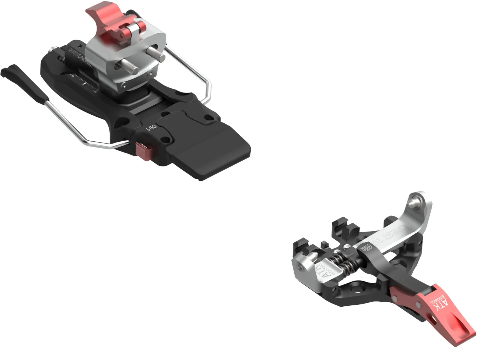 ATK Bindings Crest 10 91mm - Tourenbindung - schwarz/silber/rot - STK