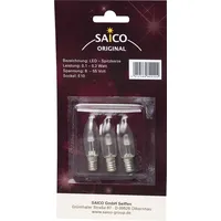 SAICO GmbH Seiffen LED-Ersatzlampe, E 10, 16 V, 0,2