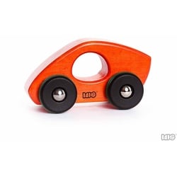 Bajo Spielzeug-Auto Großes Holzauto 8 Holzspielzeug Rennwagen rot